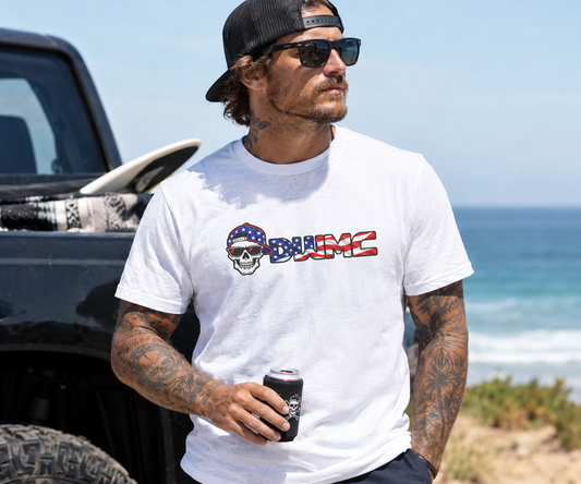 DWMC Red White and Rebellious Tee (2 Colors)