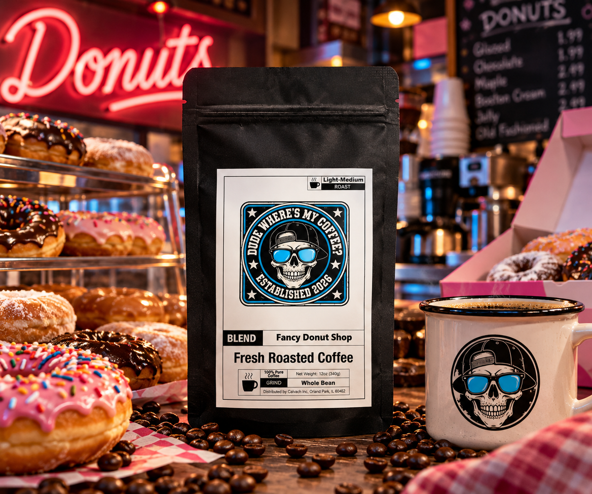 Dude's Dirty Dozen Donut Shop Blend