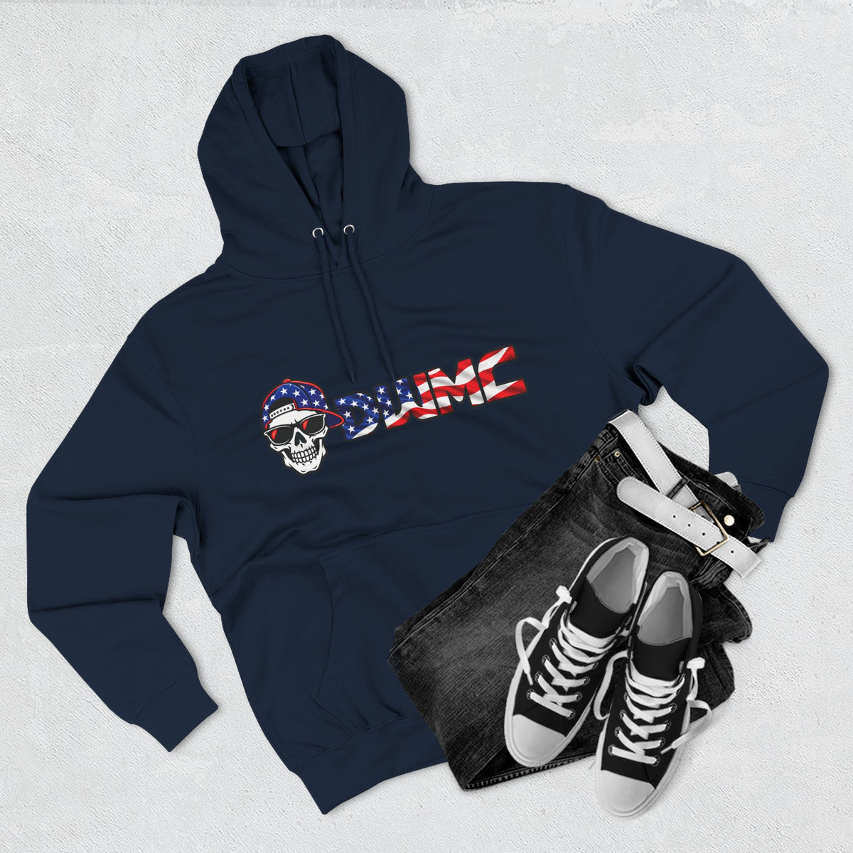 DWMC Red, White & Rebellious Hoodie