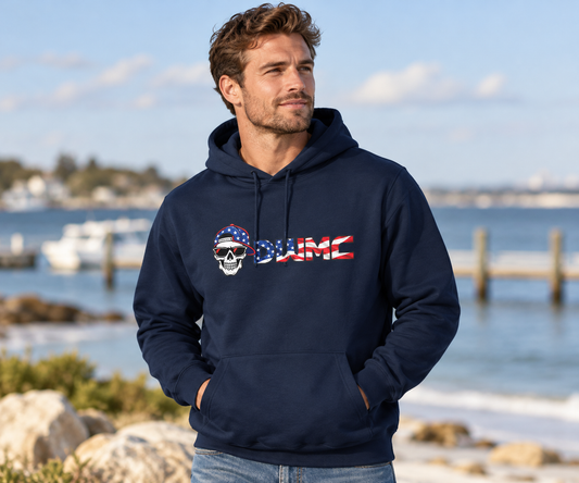 DWMC Red, White & Rebellious Hoodie