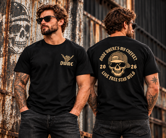 DWMC Live Free Stay Wild Tee